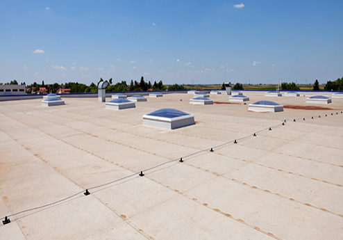 office building roof